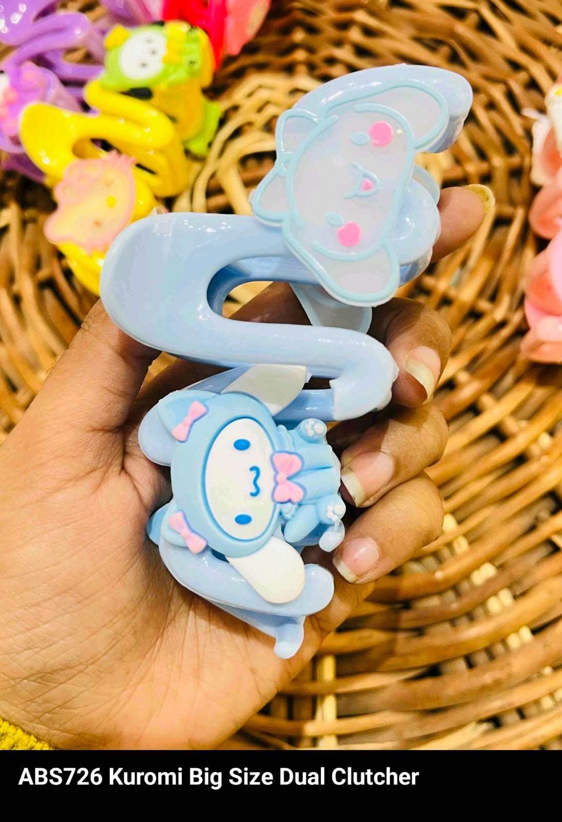 kuromi Big  Size Dual Clutcher